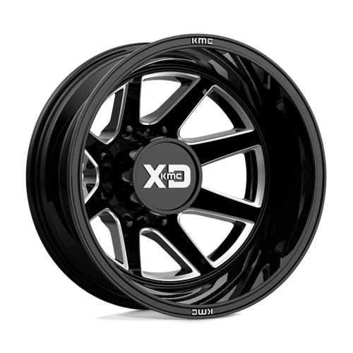 XD - XD845 PIKE DUALLY-gloss black milled - rear