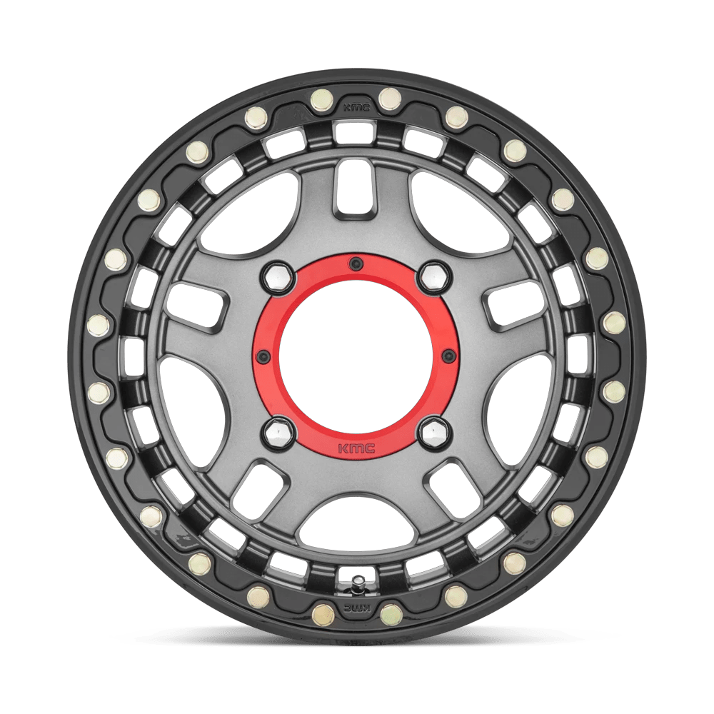 RECON UTV BL 15X7 4X137 G-MTL BLK-RG +38