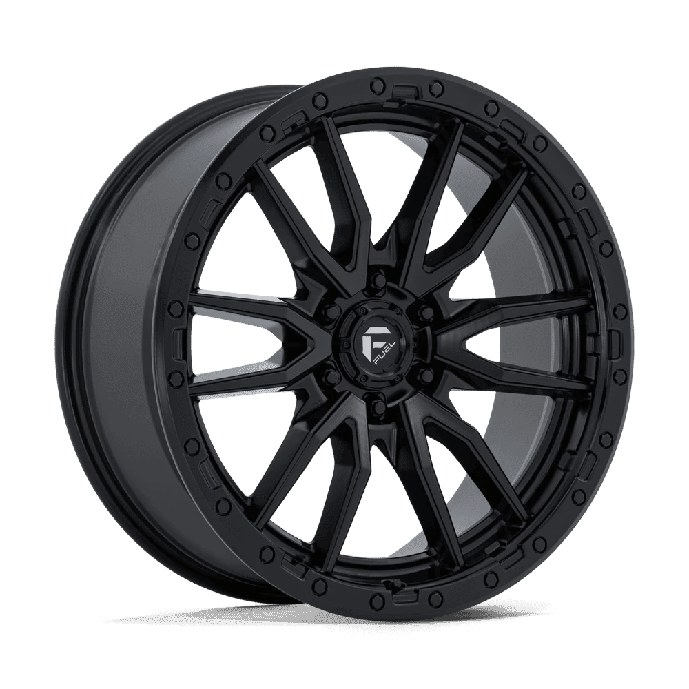 Fuel 1PC — REBEL 22X9 6X5.5 106 +20 M-BLK