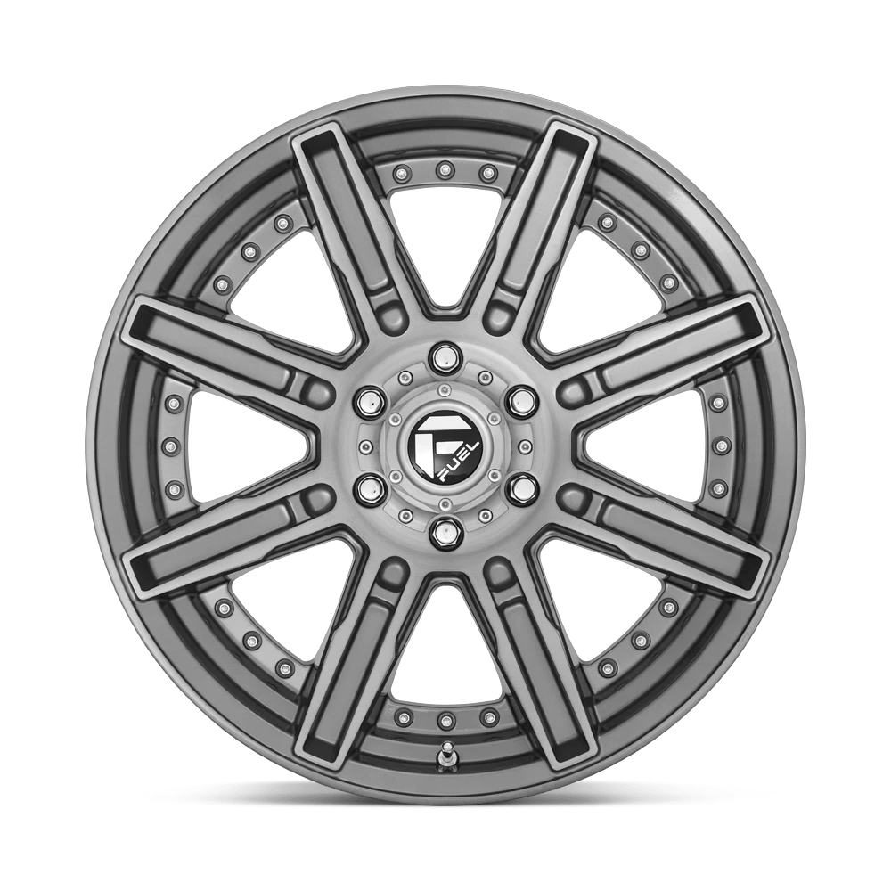 FUEL D710 ROGUE PLATINUM hliníkové disky 9x20 5x127 ET1 BRUSHED GUN METAL TINTED CLEAR