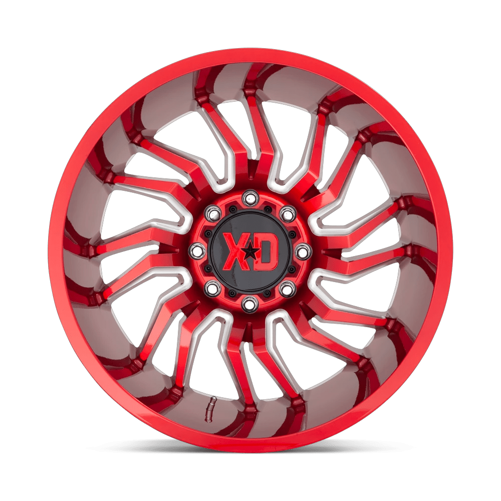 XD858 22X12 8X6.5 CANDY RED MILLED -44MM
