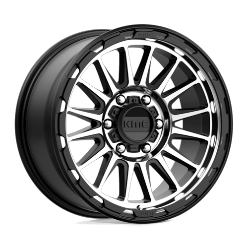 KM542 18X9 6X4.5 S-BLK MACH 18MM CB 66.1