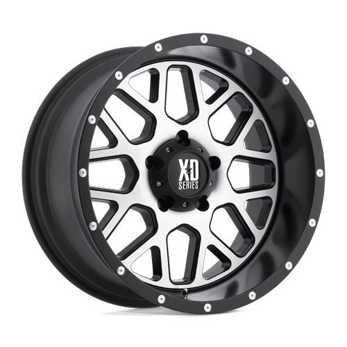 XD820 20X9 6X5.5 106.25 S-BLK MACH +18