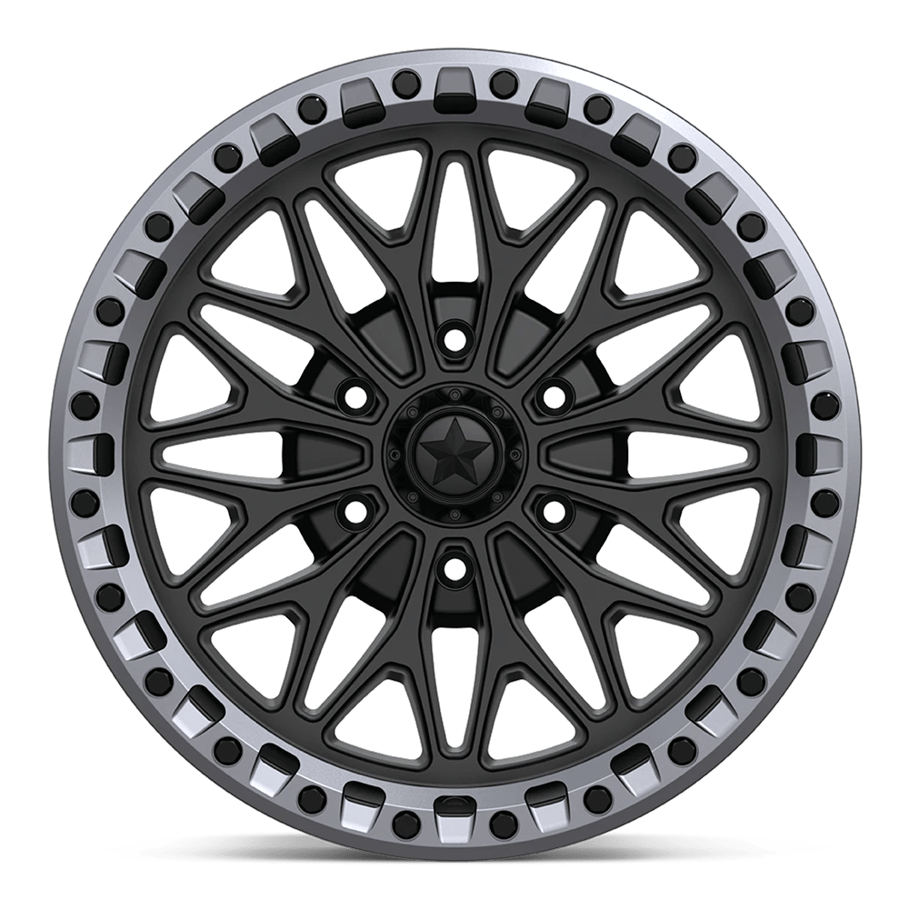 BOLO UTV BL 18X7 6X5.5 100 +10 MBLK GMTL