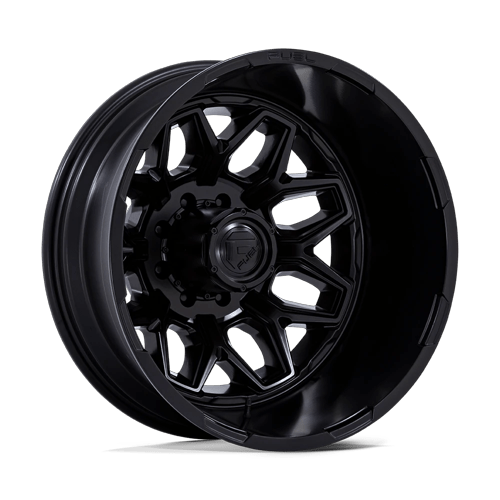 FLUX DRW 22X8.25 8X210 -201 BLK-OUT (DR)