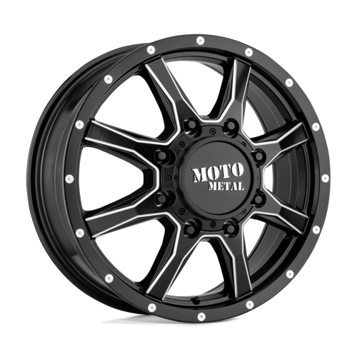 MOTO METAL - MO995-satin black milled - front