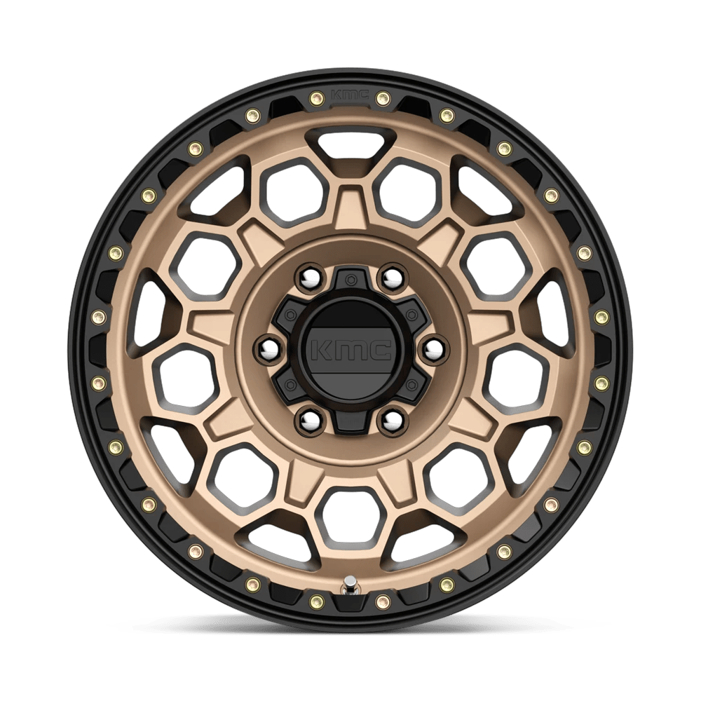 KM545 17X9 6X5.5 M-BRZ BLK LP 00MM
