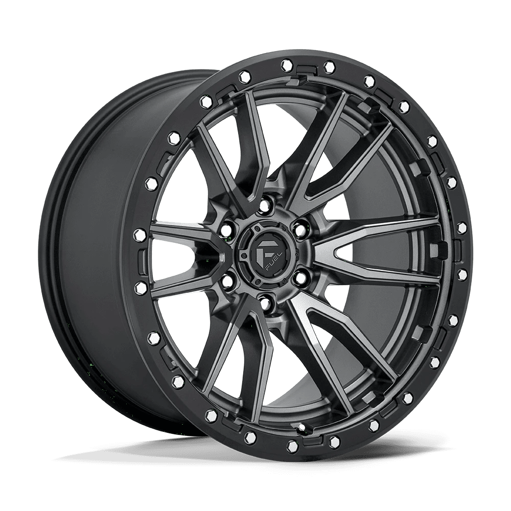 Fuel 1PC — REBEL 20X10 6X135 87 -18 M-GMTL-BLK-RG