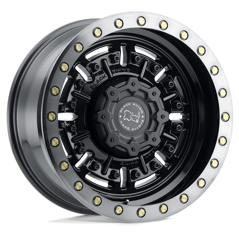 Black Rhino Henderson Matte Black w/ Brass Bolts – Wheels