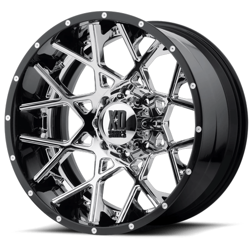 XD203 22X10 6X135 G-BLK/G-BLK/MILL -18MM