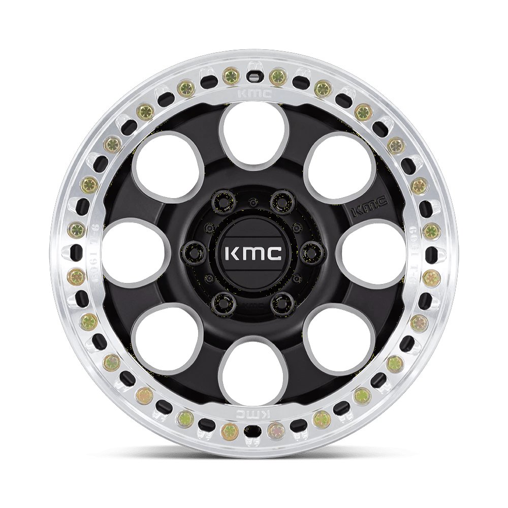 RIOT BL 17X8.5 6X5.5 SBLK-MC-RG +0