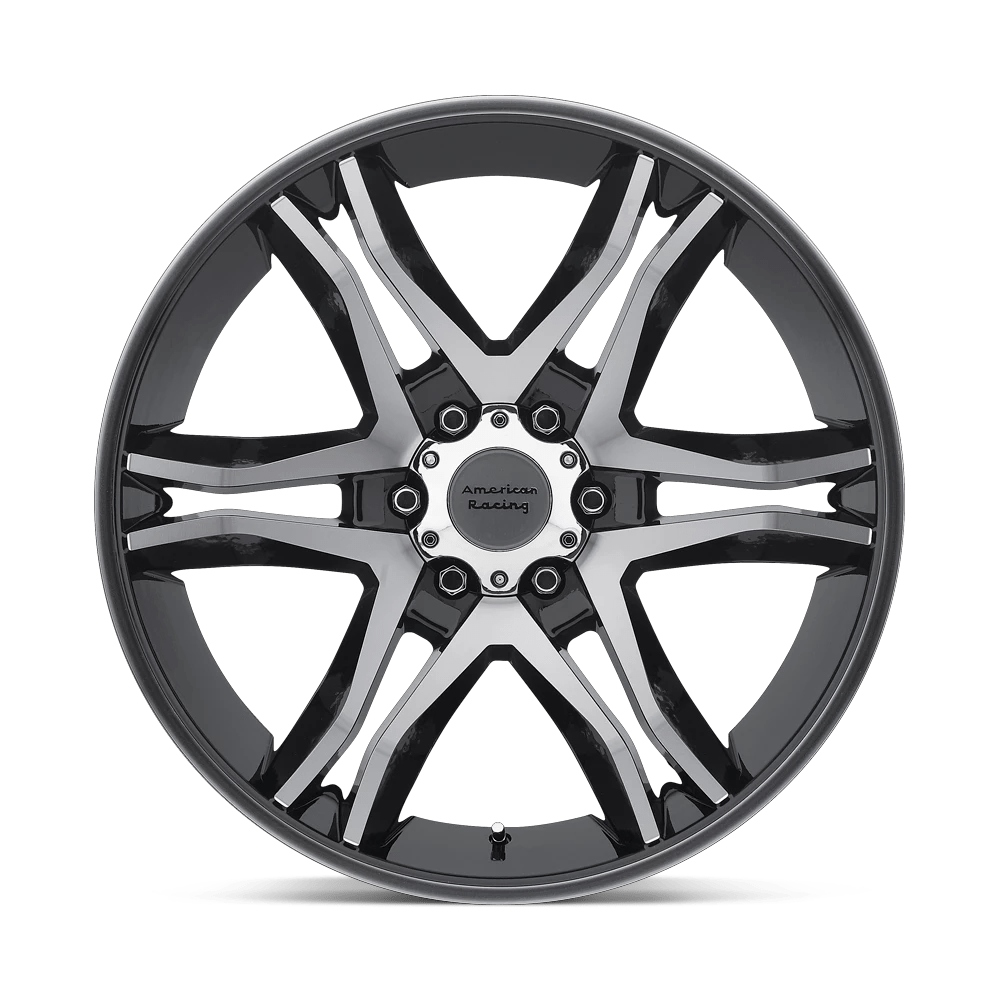 AR893 MAINLNE 20X8.5 6X135 G-BLK/MCH +35