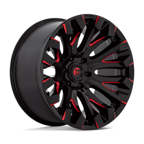 QUAKE D829 20X10 6LUG ET 18 GLOSS BLACK MILLED RED A1 png?size=500