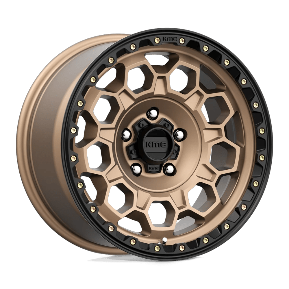 KM545 17X9 5X5.0 M-BRZ BLK LP 00MM