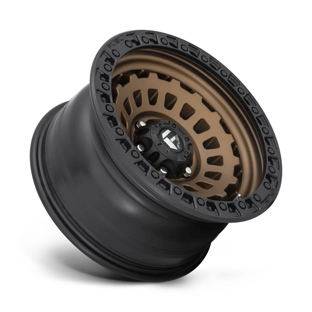 FUEL D634 ZEPHYR hliníkové disky 8,5x17 5X108 ET25 MATTE BRONZE BLACK BEAD RING