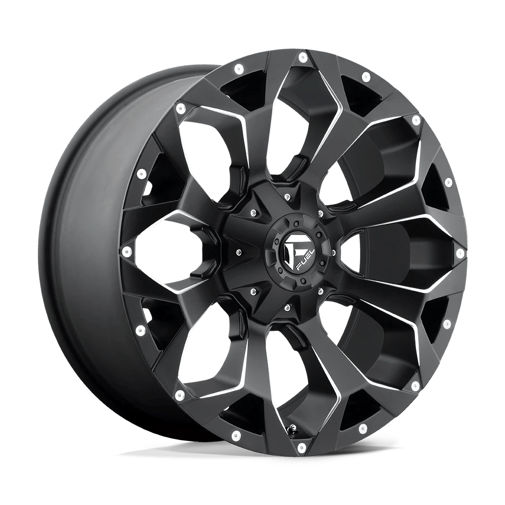 Fuel 1PC D546 ASSAULT MATTE BLACK MILLED