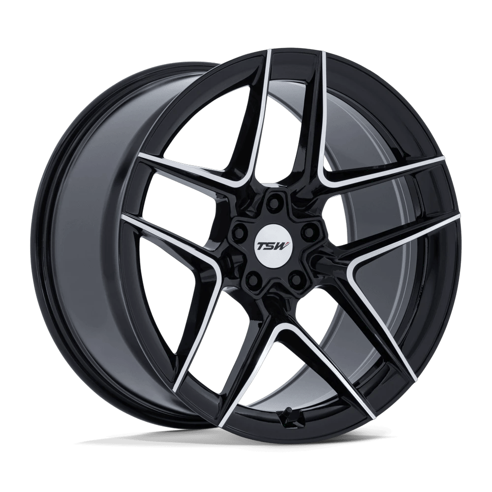 GLOSS BLACK W/ MACHINED FACE