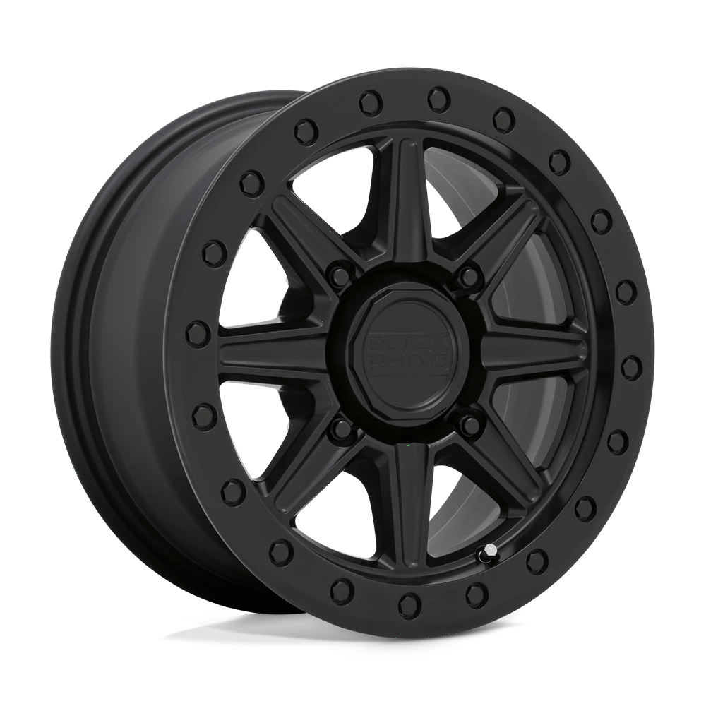 Black Rhino Hard Alloys - UTV — WEBB UTV 14X7 4X136 +36 106 M-BLK