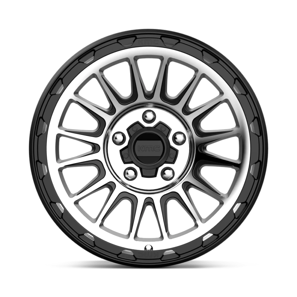 KM542 17X8.5 5X5.0 S-BLK MACH 00MM