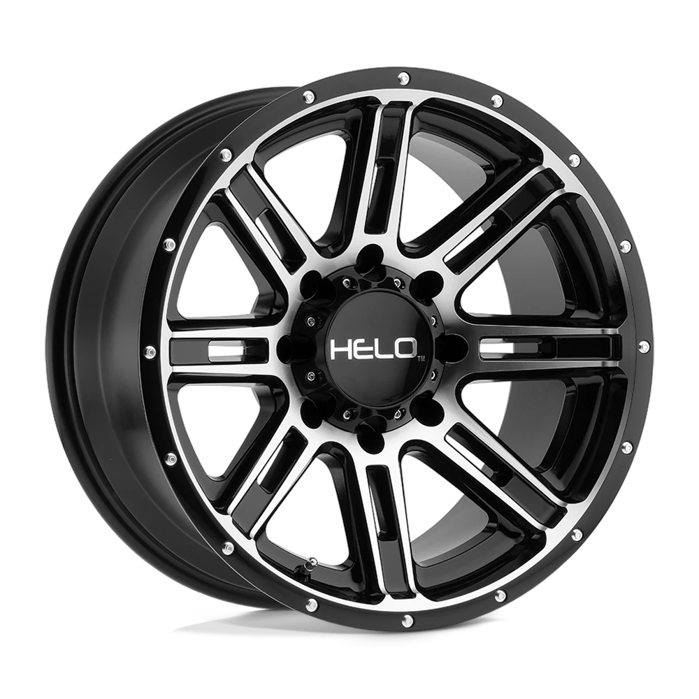 HE900 20X9 6X5.5 G-BLK MACH 18MM