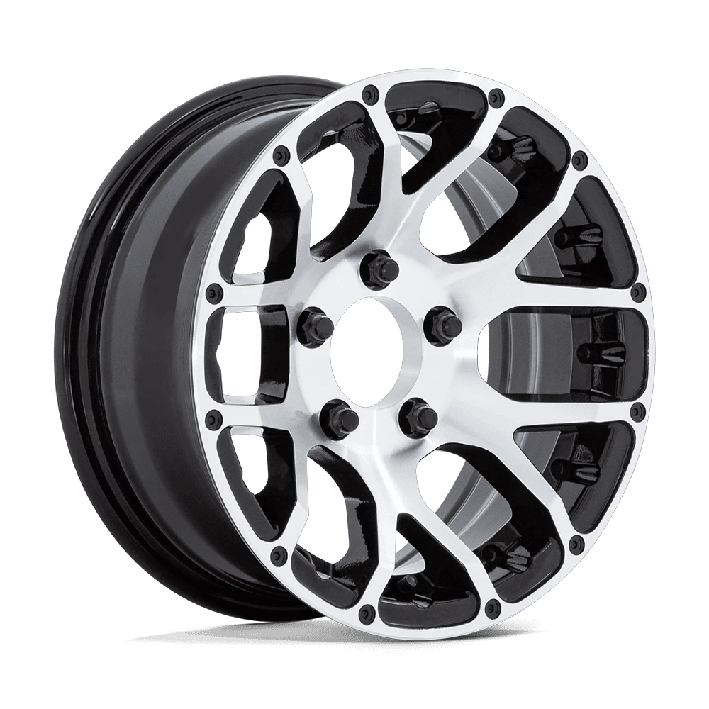 HE1825 15X6 6X5.5 +0 G-BLK-MCH (NO CAP)