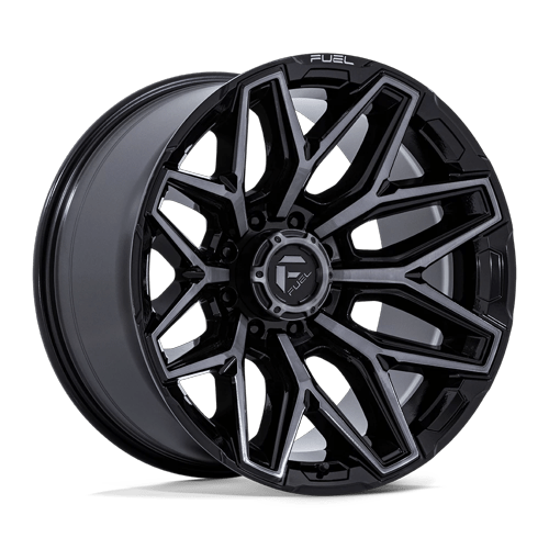 FLUX 22X10 8X180 124 -18 G-BLK GTCC