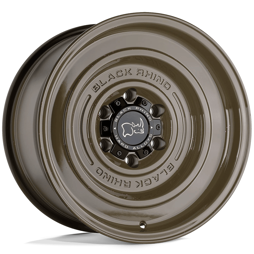 Black Rhino Hard Alloys — BR SOLID 17X9.5 6X139 -12 112 G-GRN