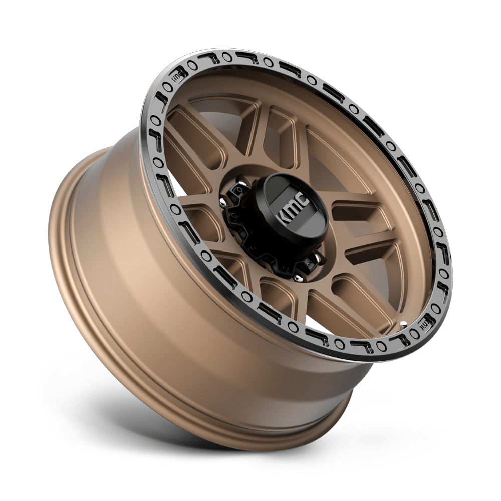 KM544 17X9 8X6.5 M-BRZ BLK LP -12MM