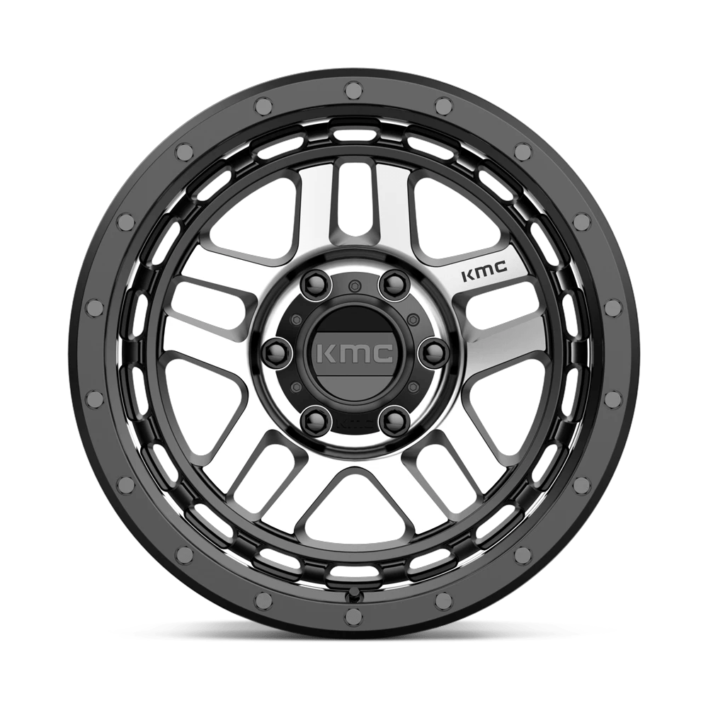 KM540 18X8.5 6X135 S-BLK MACH 00MM