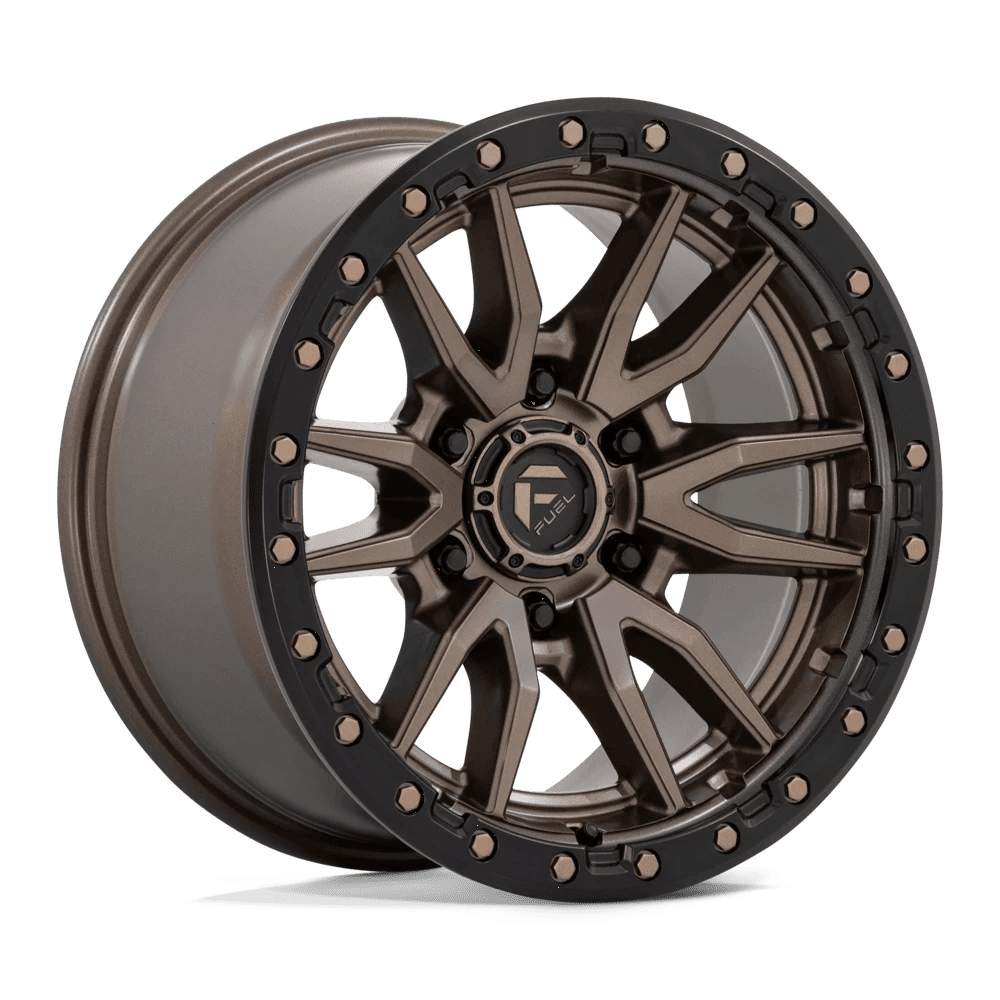 Fuel 1PC — REBEL 17X9 6X120 67 +1 M-BNZ-BLK-RG