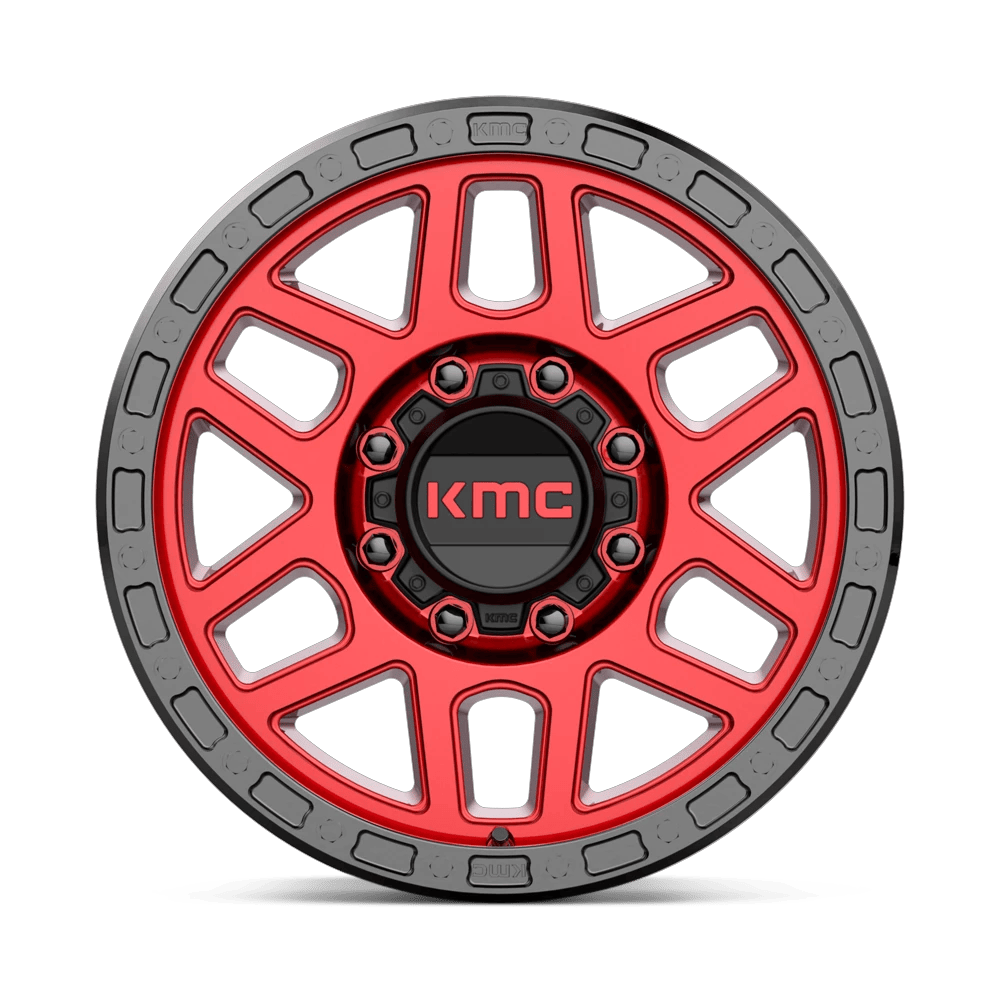 KM544 18X9 8X180 C-RED BLK-LP 18MM
