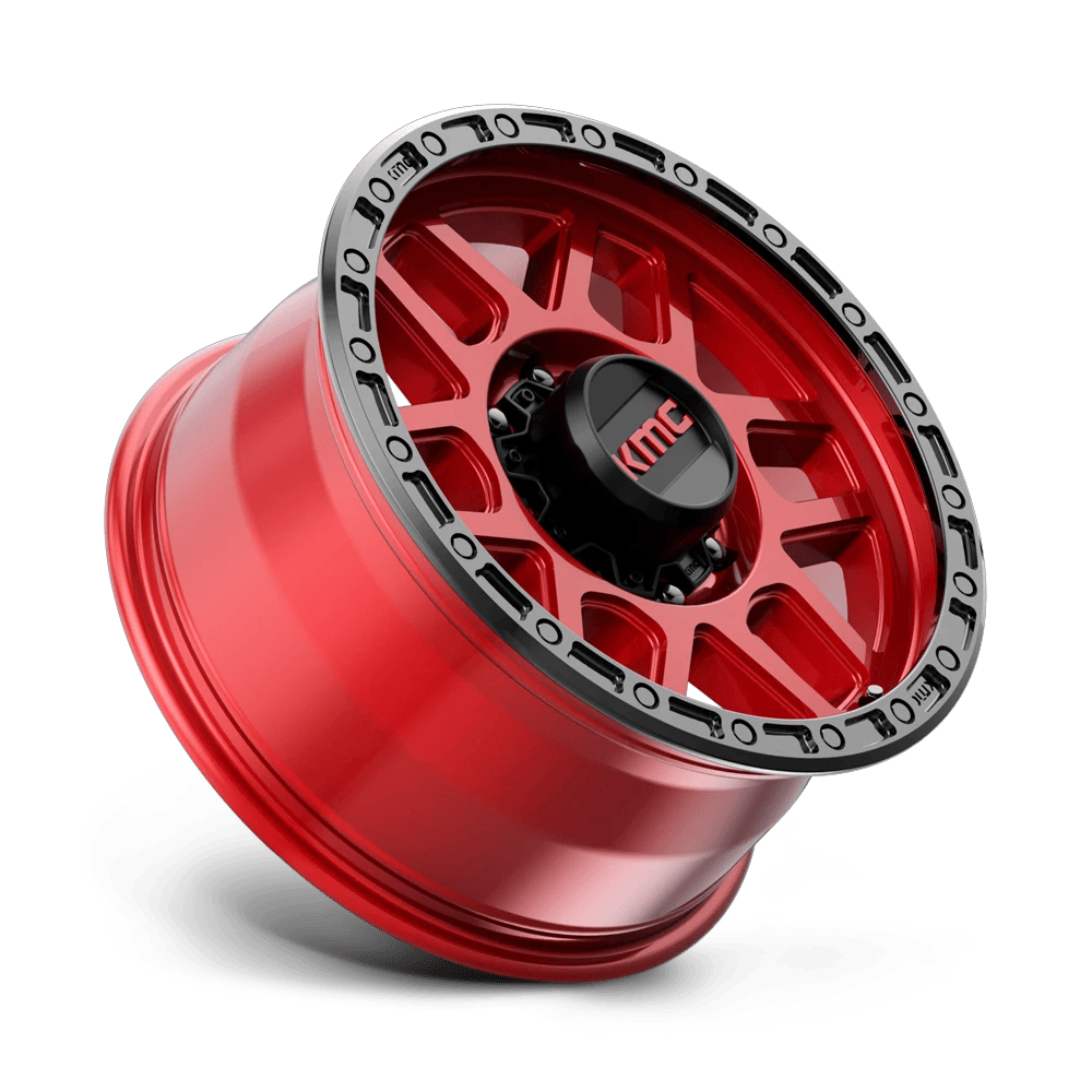 KM544 18X9 8X180 C-RED BLK-LP 18MM