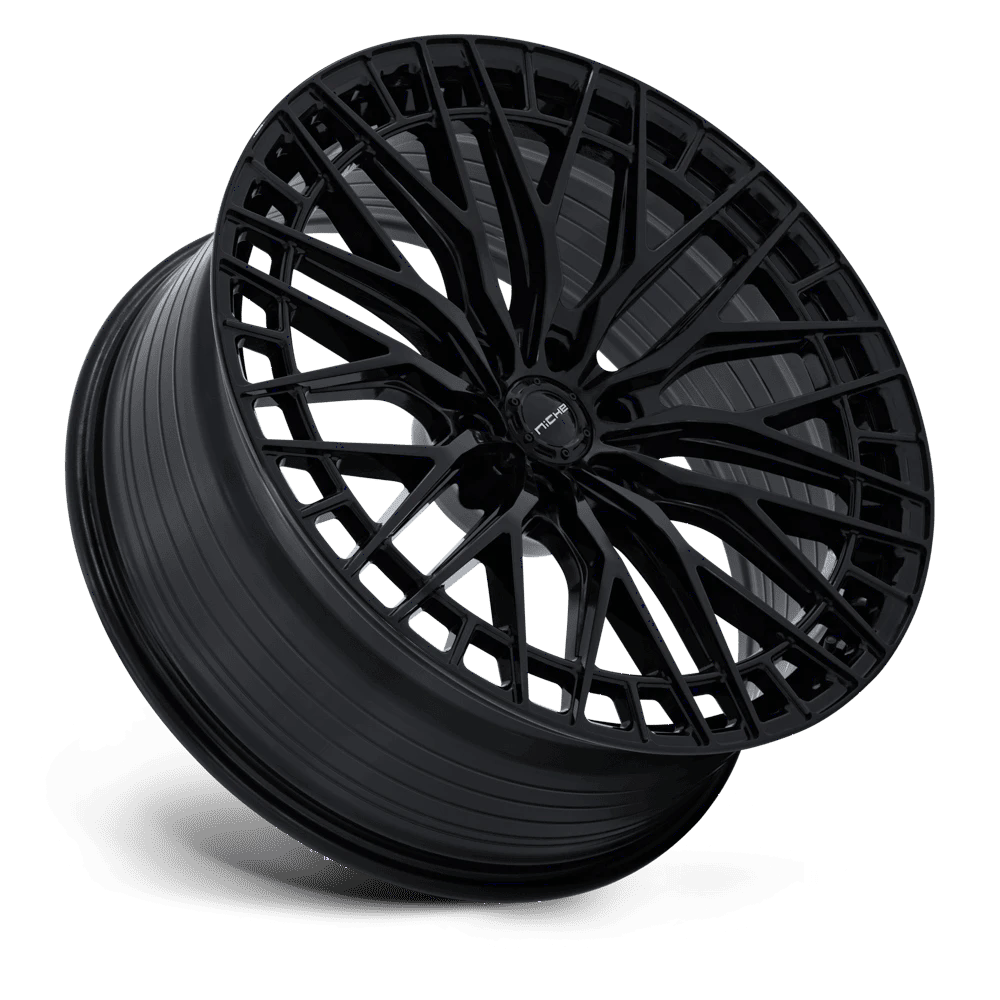 NC288 GENOA GLOSS BLACK Rims for Ford F150, Ford Expedition, Ford Raptor