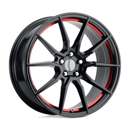 PR193RS 18X9 5X4.5 70.6 G-BLK RED-MCH 30