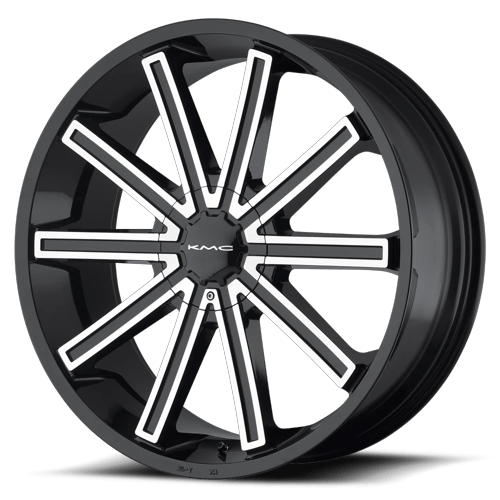 KM681 NERVE 22X9 108-150 G-BLK/MCH +38MM