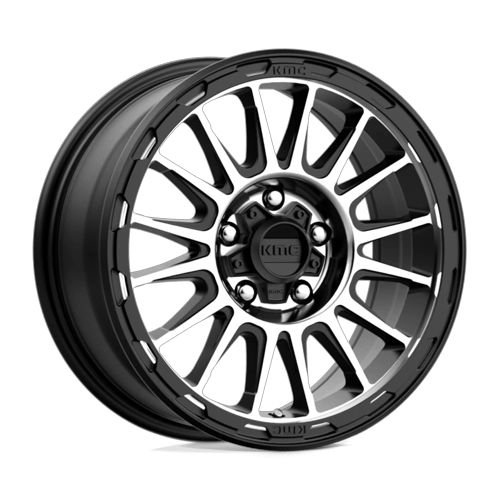 KM542 17X8 6X5.5 S-BLK MACH 20MM