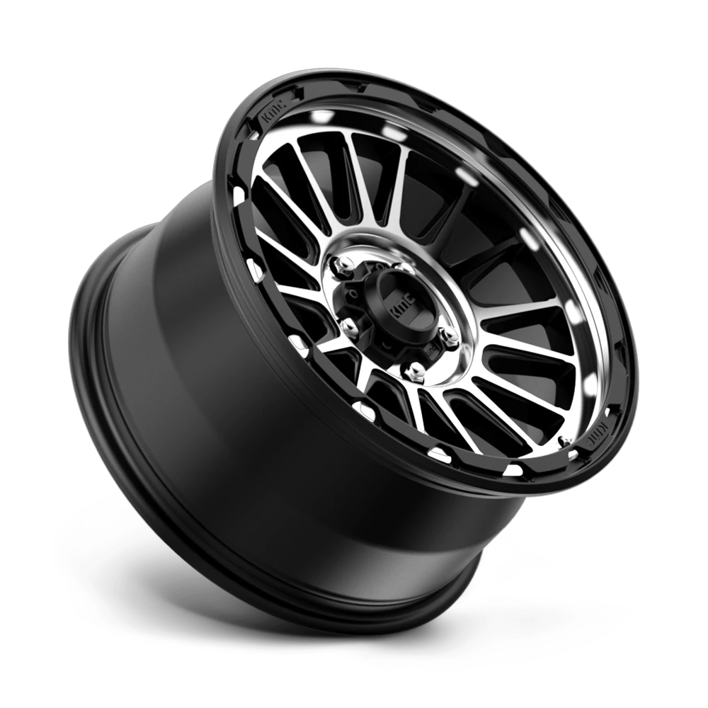 KM542 17X9 5X5.0 S-BLK MACH 18MM