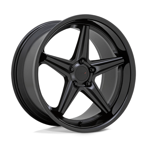 TW LAUNCH 19X8.5 5X112 66 MBLK-GBLK +32