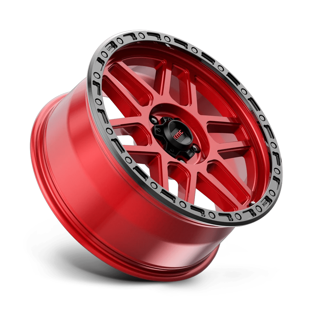 KM544 17X9 5X5.0 C-RED BLK-LP 18MM
