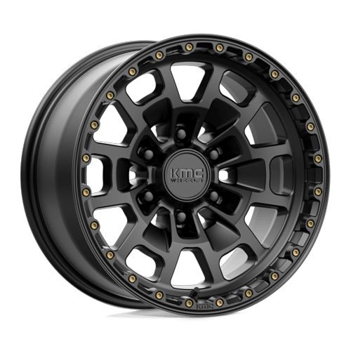 KM718 17X8.5 6X135 S-BLK 00MM
