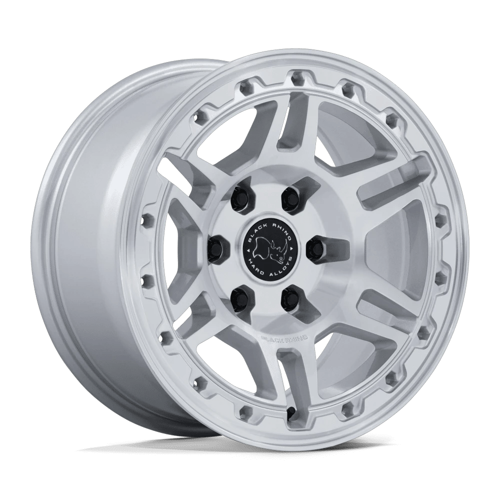 GLOSS SILVER W/ MACHINED FACE