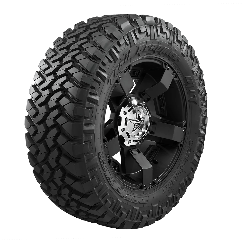 Fuel Off-Road Crush D561 Wheel & Nitto Trail Grappler M/T Tire and Rim ...