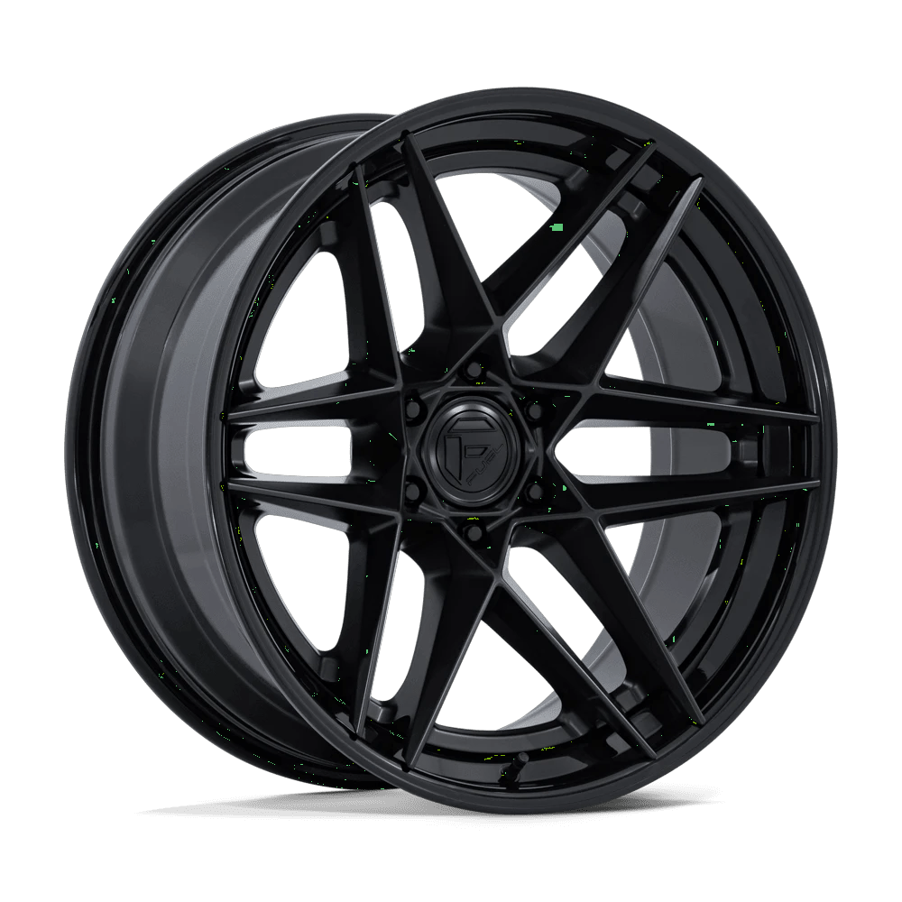 MATTE BLACK W/ GLOSS BLACK LIP