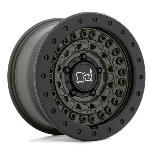 BARRICADE 17X8.5 5X5.0 71 OD-GRN-BLK -34