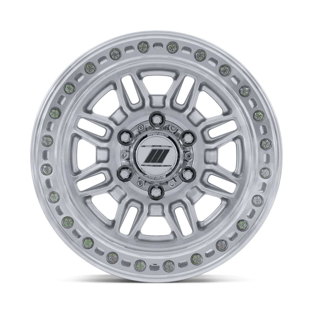 17 Inch GLOSS SILVER W/ MACHINED FACE 6 Lug Rims PA208SD17906012N
