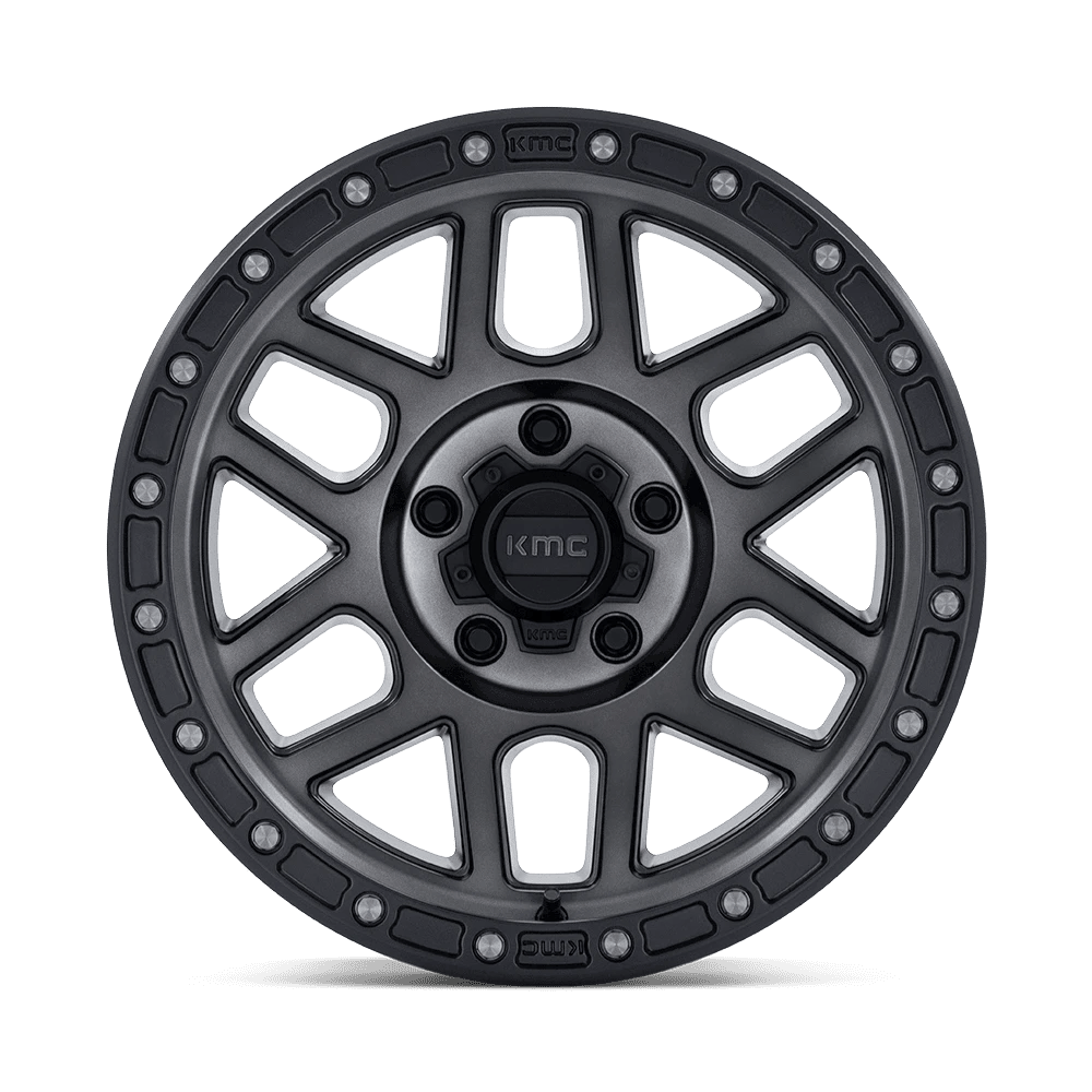 20 Inch SATIN BLACK W/ GRAY TINT 6 Lug Ford Rims KM54429063400