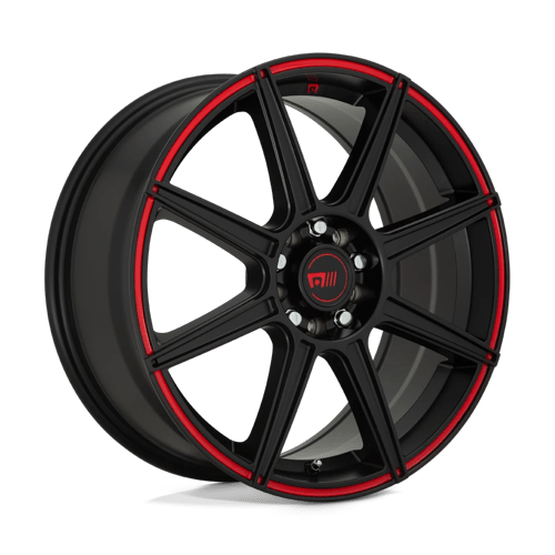 MR142 18X8 5X4.5/120 S-BLK RED 35MM