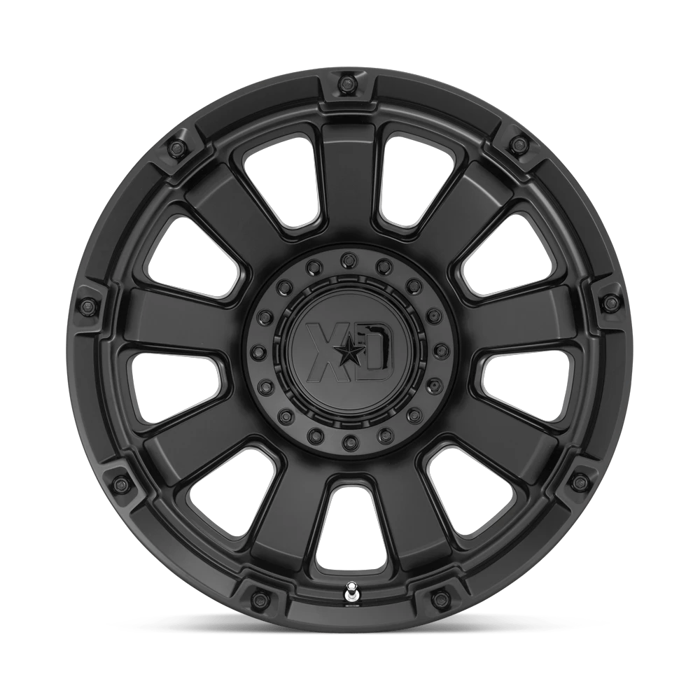 XD852 20X10 6X135/5.5 S-BLK -18MM