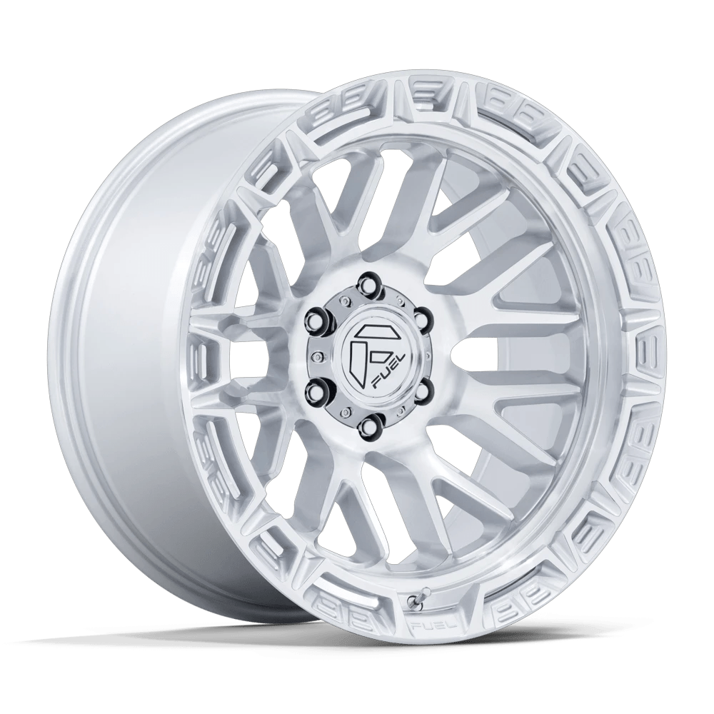 GLOSS SILVER W/ MACHINED FACE