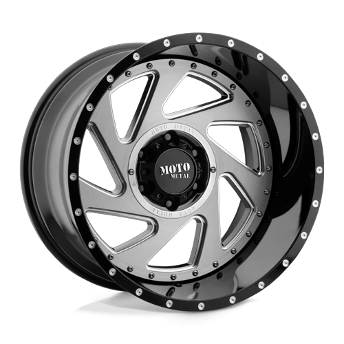 MO989 20X12 5X5.0 G-BLK MILL BRSH INS-44